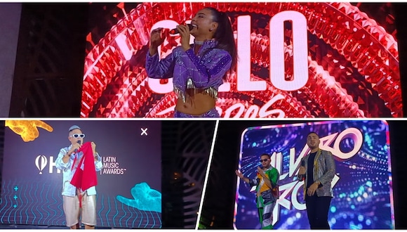 Showcase de salsa peruana en los Premios Heat 2023. (Fuente: El Comercio)