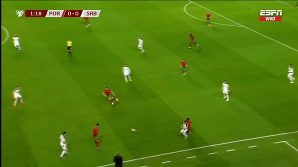 Renato Sanches anotó el 1-0 de Portugal vs. Serbia. (Video: ESPN)