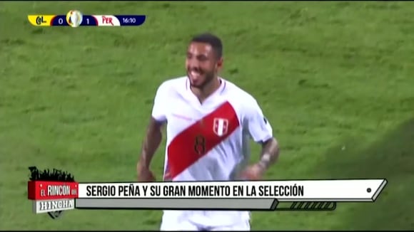 Sergio Peña vive su mejor momento con la 'Blanquirroja'