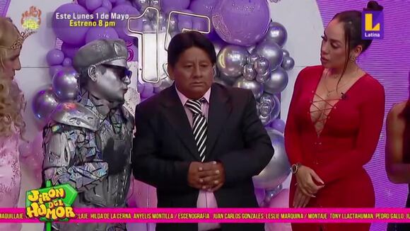 Jirón Del Humor: ‘Robotín’ fue el invitado especial en ‘El Quino de Yassuri’