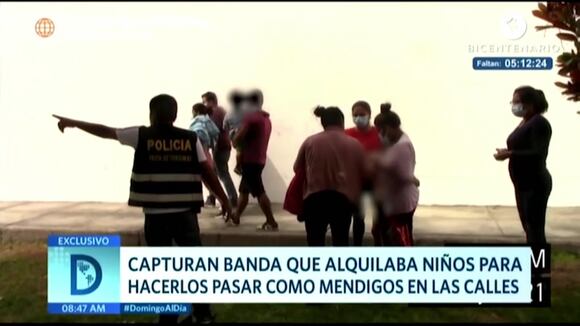 Capturan a criminales que alquilaban niños para hacerlos pasar como mendigos