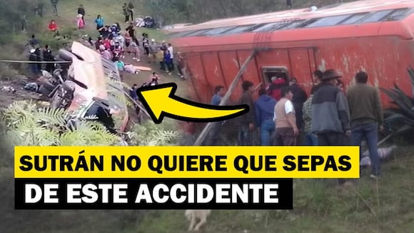 Bus sin SOAT que dejó 11 muertos pasaba 60 veces al mes por controles de Sutrán #NoTePases