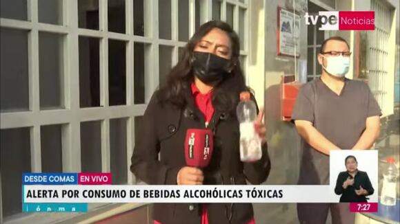 Venta de tragos tóxicos