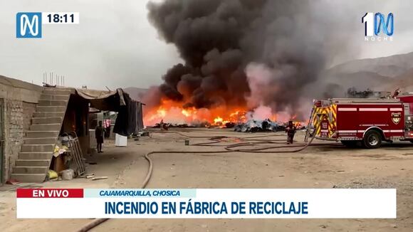 Incendio Lurigancho-Chosica