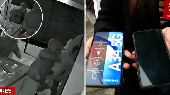 San Juan de Miraflores: robo de celulares en tienda