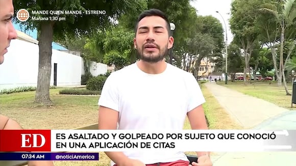 Es asaltado y golpeado por sujeto que conoció en una aplicación de citas