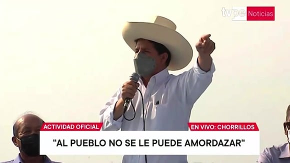Pedro Castillo y el mensaje al Congreso: "En las próximas elecciones buscaremos que no participen las personas con corrupción". (Fuente: TV Perú)