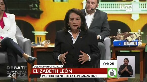 Debate Municipal 2022: Elizabeth León