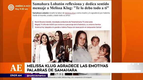 Melissa Klug podría ser la tercera conductora de 'América Hoy'