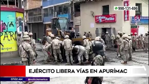 Protestas en Perú: Situación en Apurímac