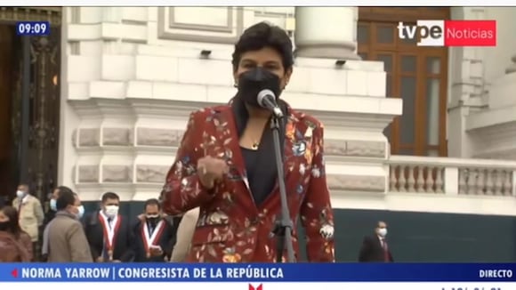 Declaraciones de Norma Yarrow