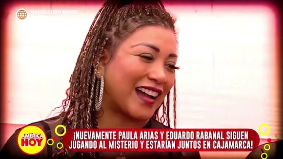 Paula Arias juega al misterio con Eduardo Rabanal
