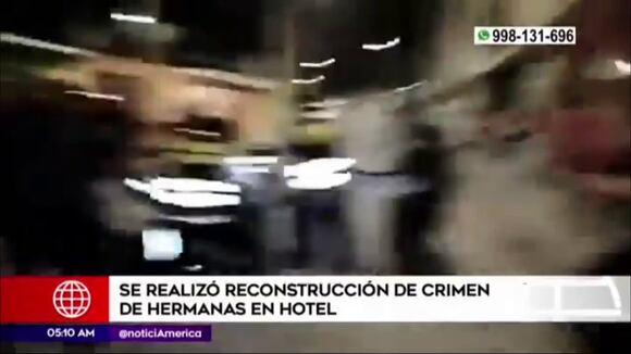 Huacho: vecinos intentaron golpear al presunto asesino de las hermanas