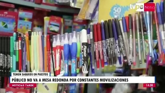 Mesa Redonda: Comerciantes rematan sus productos a precio de costo por protestas en el país
