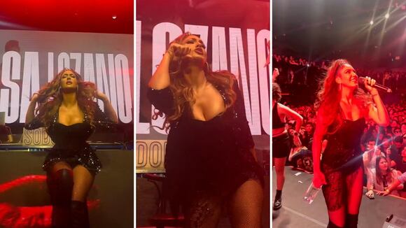 Tilsa Lozano celebra su regreso a los escenarios y anuncia nuevos shows