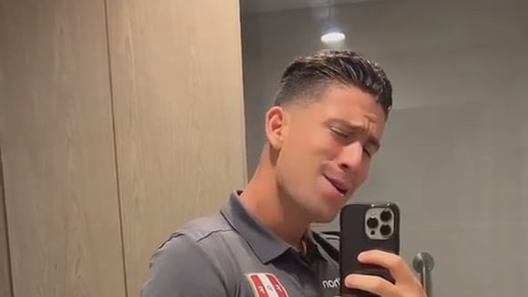 Santiago Ormeño hizo la publicación en su cuenta de Tik Tok. (Video: @santorme)