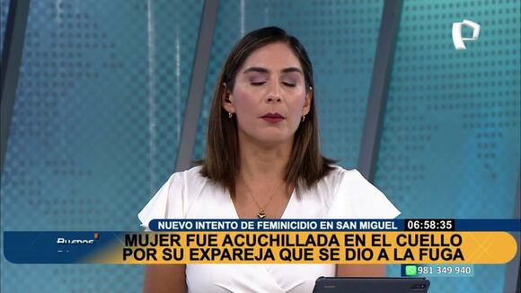 San Miguel: hombre acuchilla a su expareja en el cuello y luego se da a la fuga