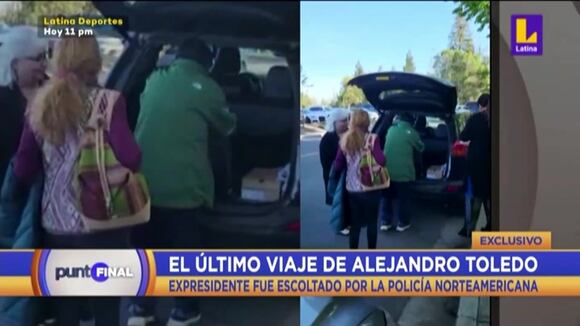 Alejandro Toledo vivía en una de las zonas mas lujosas de California