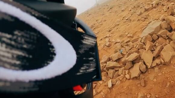 Hugo García sufre caída mientras montaba bicicleta