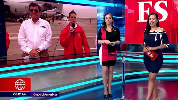 Ministra de vivienda en conferencia de prensa