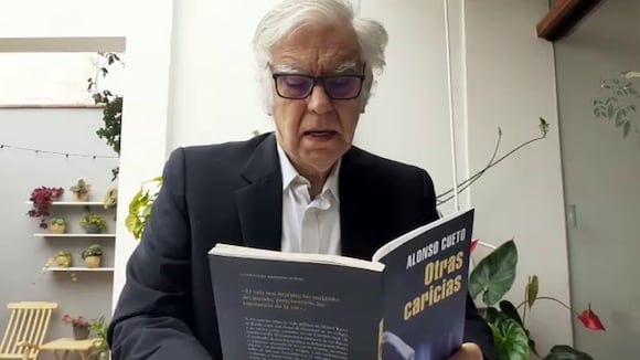 Alonso Cueto lee un fragmento de su novela "Otras caricias"