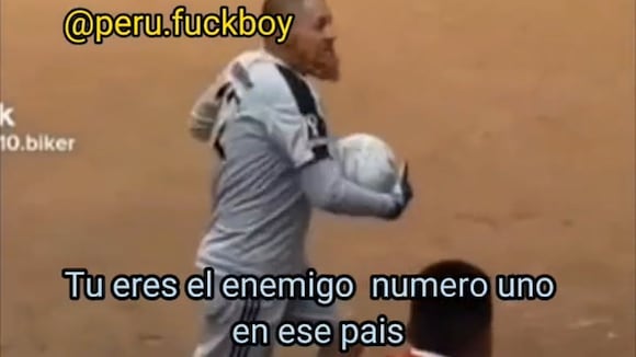 Andrew Redmayne conoció a su doble peruano. Fuente: WWOS