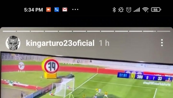 Celebración de Arturo Vidal