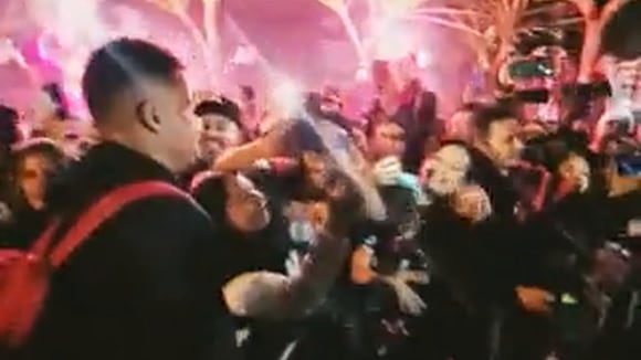 El espectacular recibimiento a Flamengo en Curitiba para la Copa Brasil | Video: Flamengo