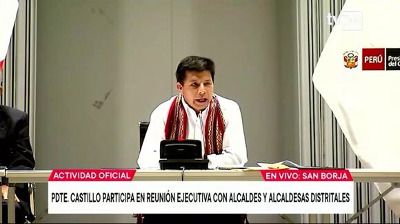 Declaraciones Pedro Castillo