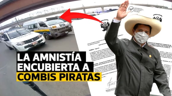La amnistía encubierta a combis piratas #NoTePases #VideosEC