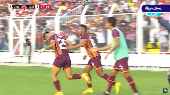 Luis Ramos marcó el 3-1 de Los Chankas sobre Alianza Universidad. (Video: Nativa TV)