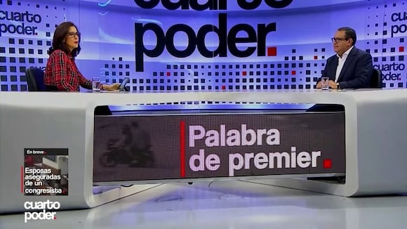 Cuarto Poder: Entrevista a Otárola