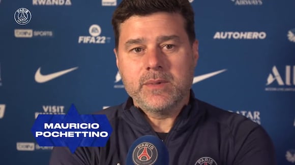 Declaraciones de Mauricio Pochettino, DT de PSG | Fuente: @PSG_inside