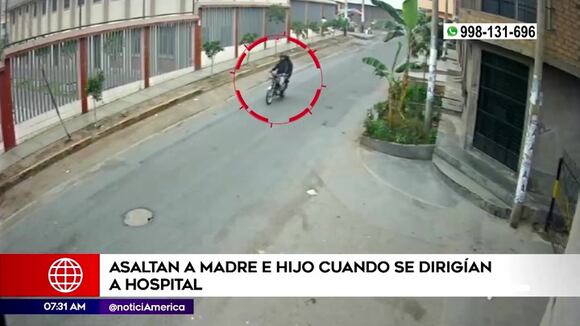Asaltan a madre con niño cuando se dirigían a hospital