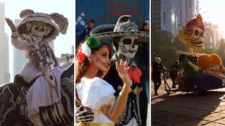 México: calaveras y catrinas desfilaron por el Día de Muertos