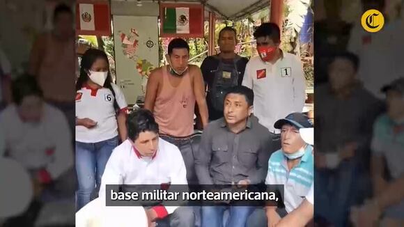 Pedro Castillo y Guillermo Bermejo