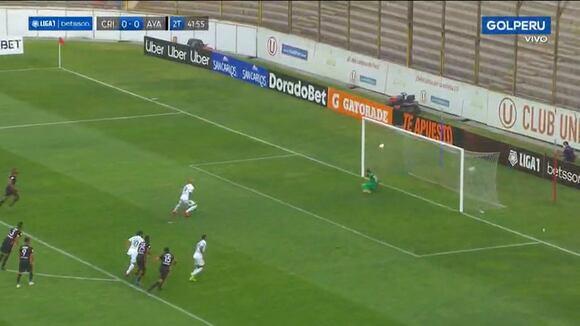 Sporting Cristal 1-0 Ayacucho FC: gol Marcos Riquelme. (Video: Gol Perú)