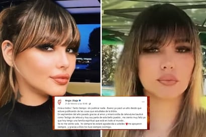 Angie Jibaja reaparece en redes y ahora es testigo de Jehová