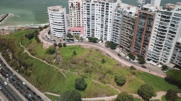 Obras en el parque Bicentenario, antes y ahora