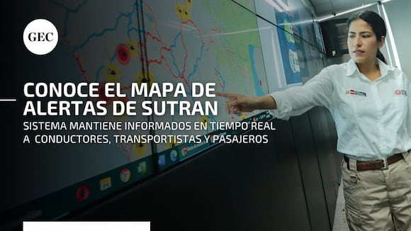 Mapa de alertas de la SUTRAN: conoce AQUÍ el estado de las vías a nivel nacional en tiempo real