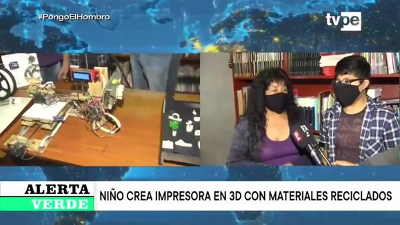 Niño de 13 años crea una impresora en 3D viendo tutoriales en Internet