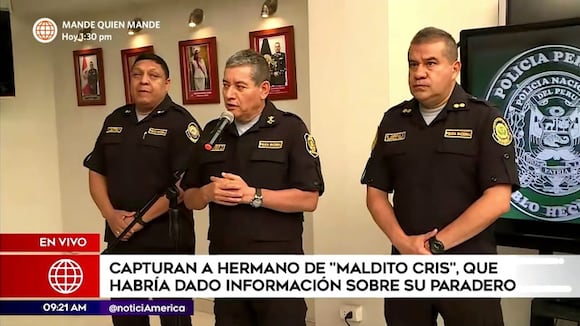 PNP tras los pasos del criminal 'Maldito Cris'