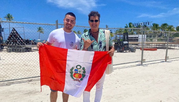 Álvaro Rod conoció a Carlos Vives en los Premios Heat