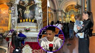 Hijo de Paolo Guerrero visita las Nazarenas junto a Ana Paula Consorte