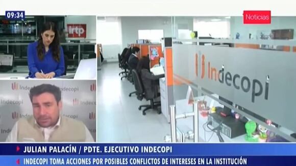 Presidente de Indecopi sobre conflicto de intereses en su institución