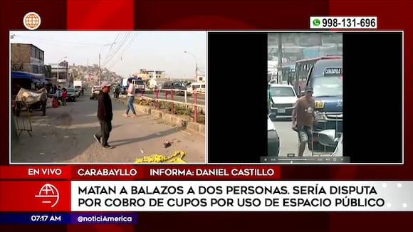 Asesinan a dos personas en Carabayllo