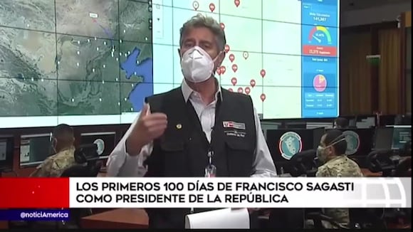 Los primeros 100 días de Francisco Sagasti como presidente de la República