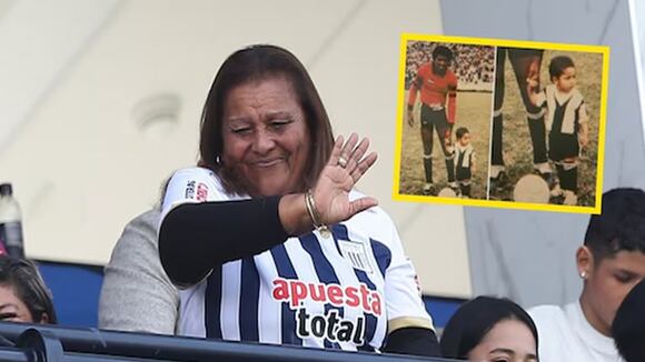 Doña Peta se conmueve al hablar de Paolo Guerrero