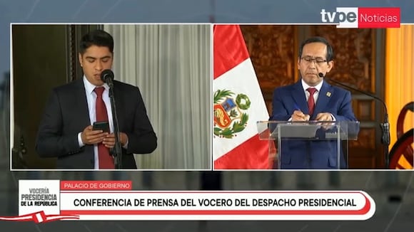 Vocero Palacio de Gobierno responde a preguntas