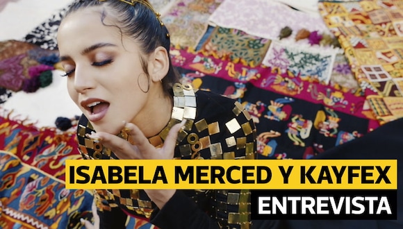 Isabela Merced y Kayfex hablan de "Agonía". (Fuente: El Comercio)
